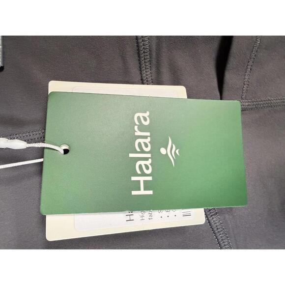 NWT Halara UltraSculpt High Waisted Tummy Control Pocket Biker Shorts Size Small - Picture 7 of 8